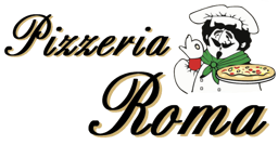 Pizzeria Roma logo.